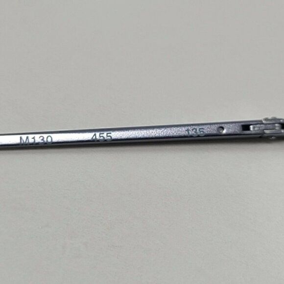 MARCHON M130 455 HALF RIM EYEGLASSES 53 18 135 - Picture 7 of 8